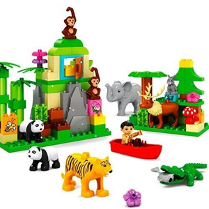 لگو دوپلو حیوانات جنگل 106 قطعه مدل Wild Animals 5285_لگو